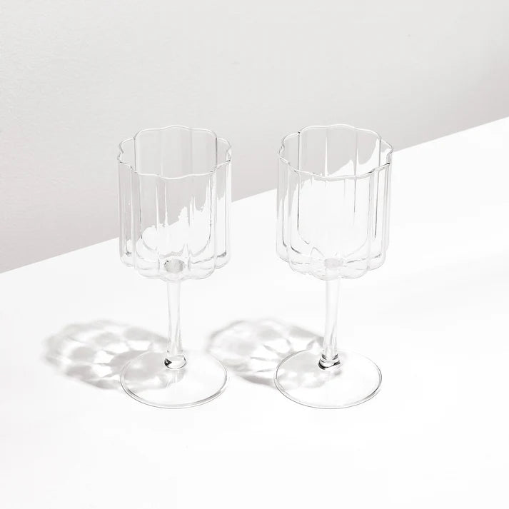 Fazeek Wave Wine Glass 11.5 oz