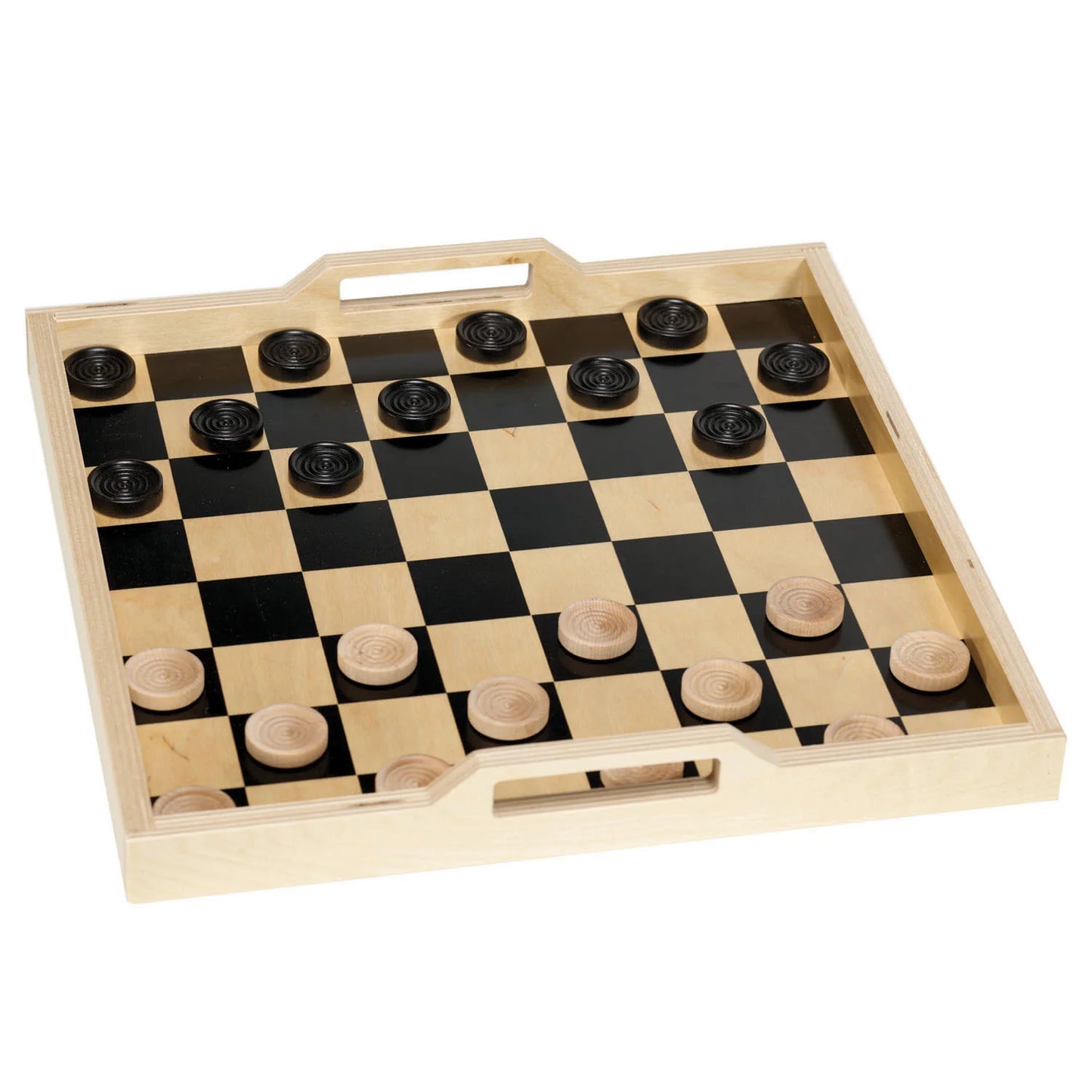Wolfum Checker Tray Set