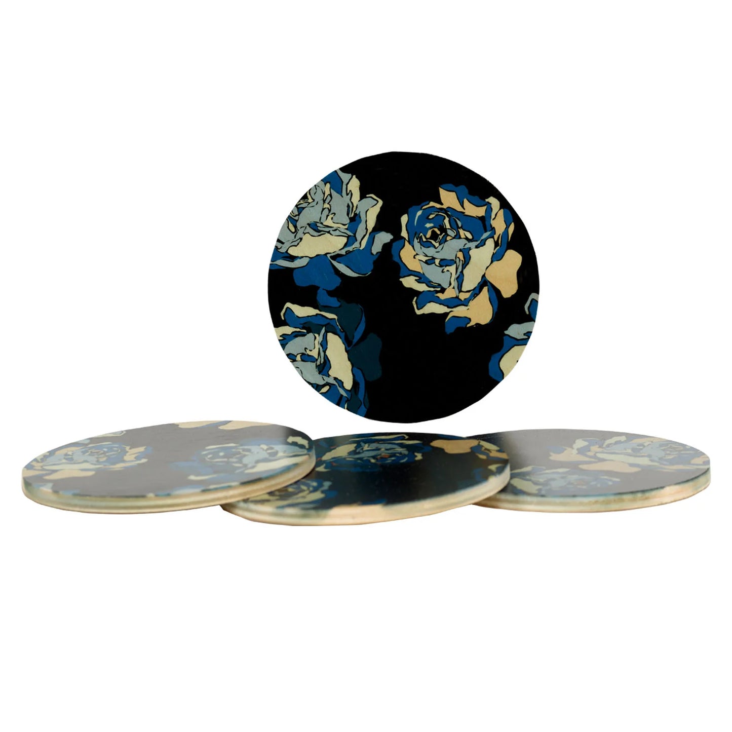 Wolfum Round Coasters