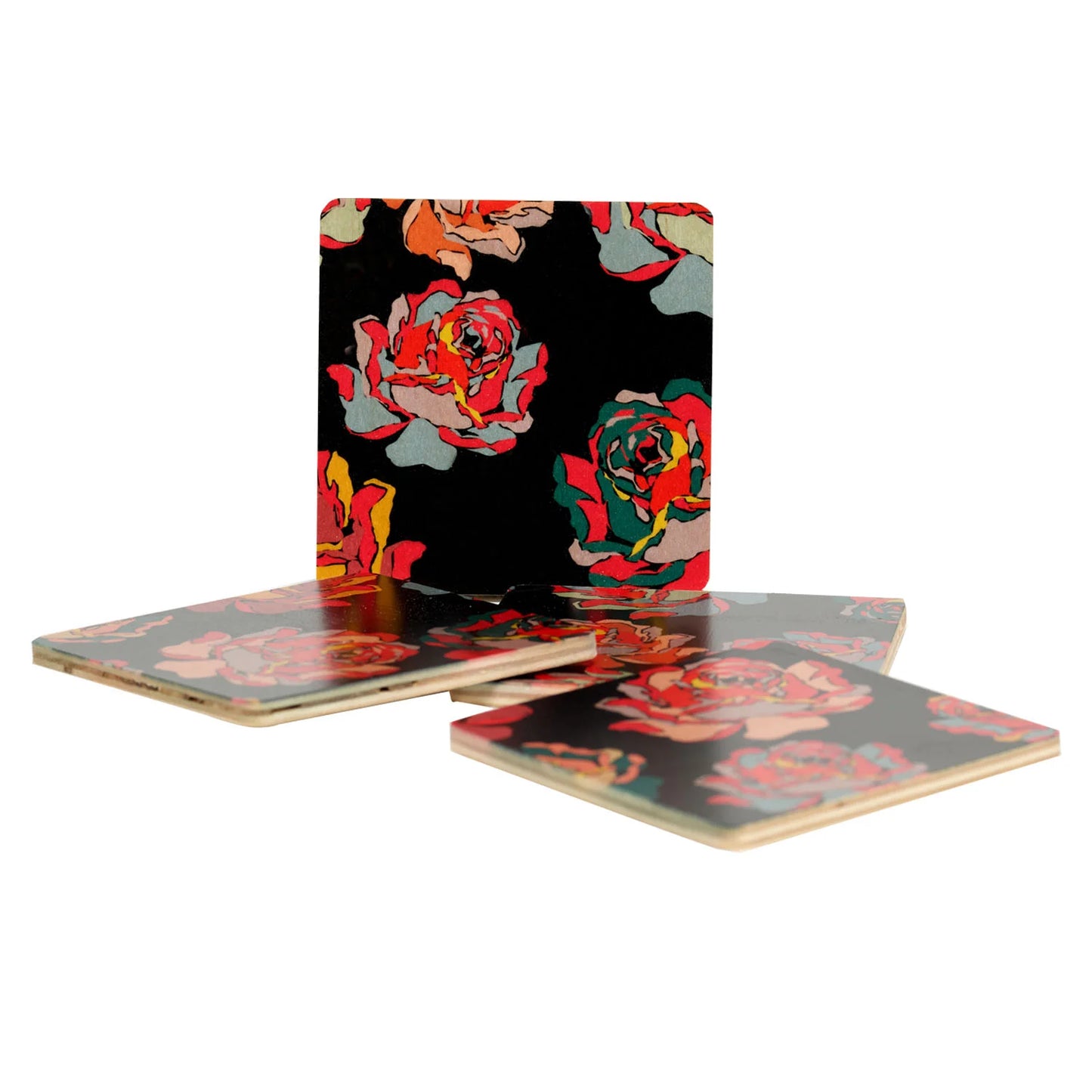 Wolfum Round Coasters