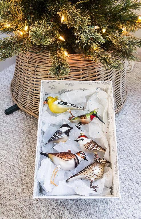 Goldfinch Ornament - Yellow - 4"L