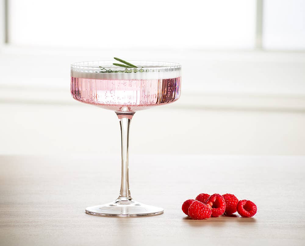 Fluted Optic Cocktail Coupe 5.5"H (8oz)