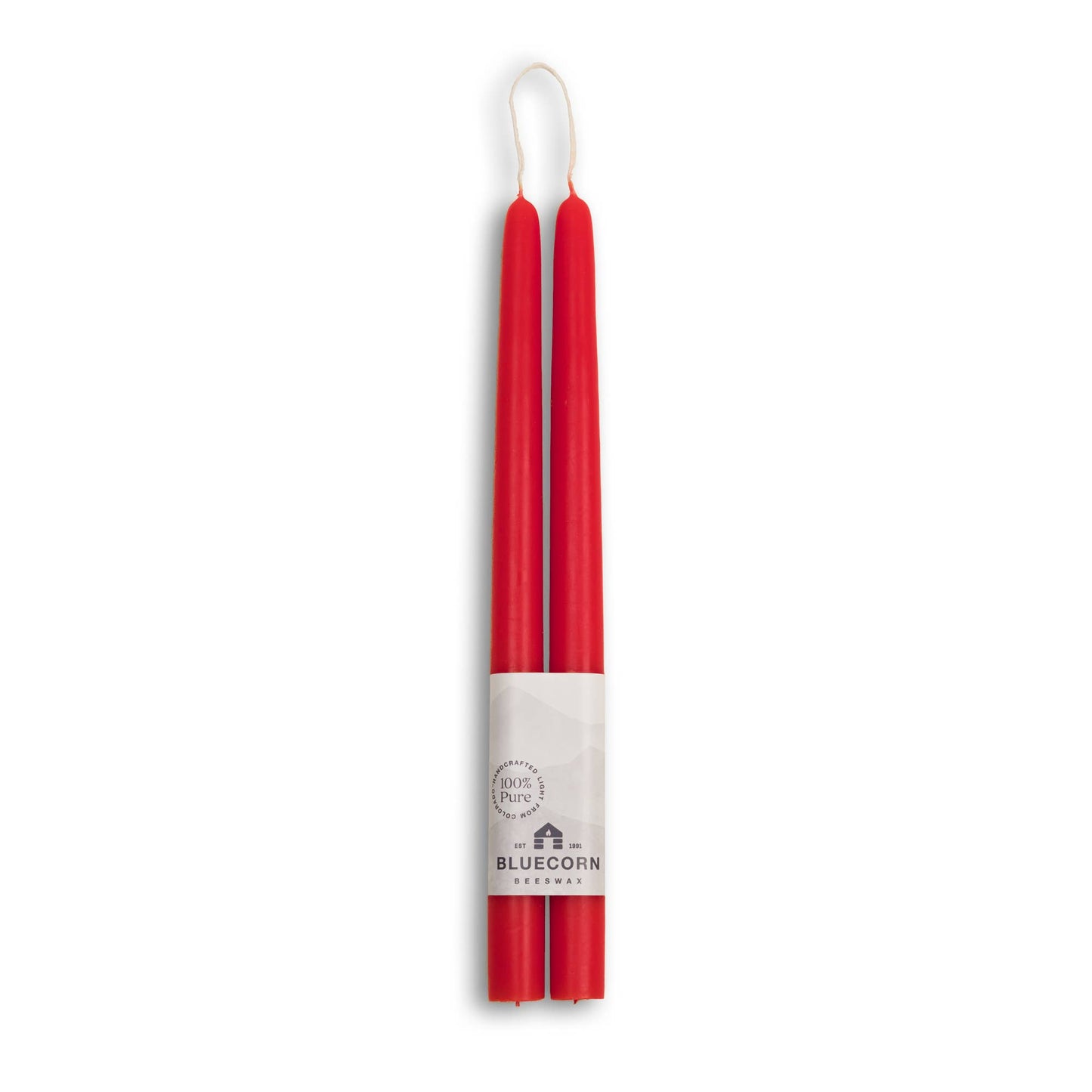 Beeswax Taper Candles Bluecorn