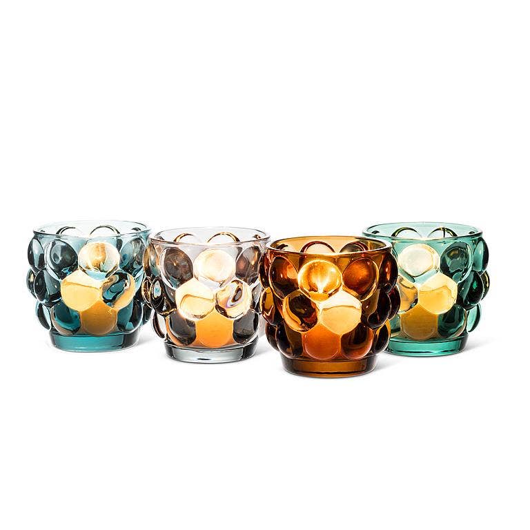 Small Bubble Votive 3"H