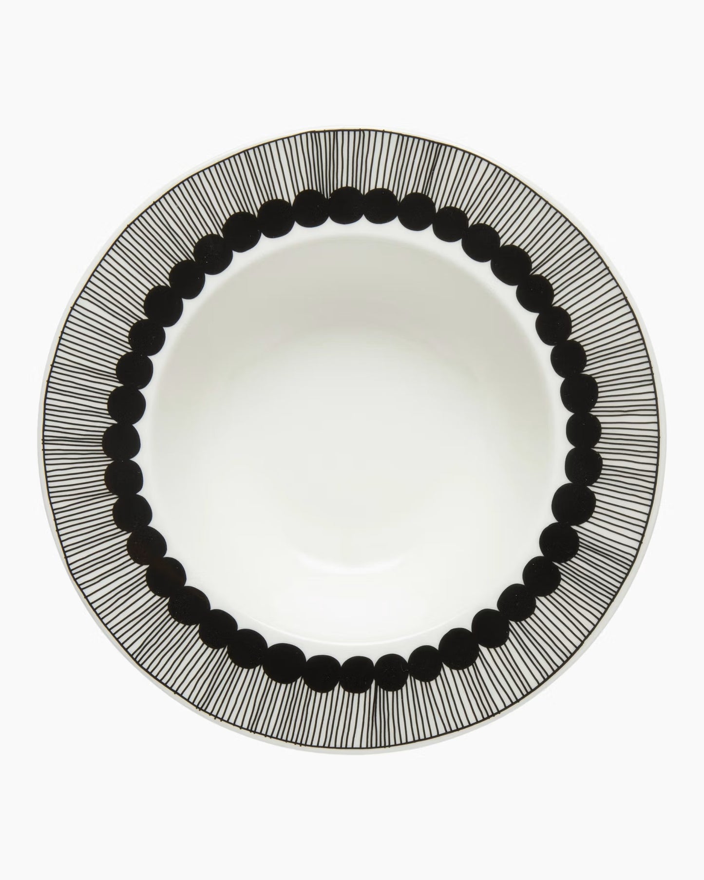 Marimekko Deep Plate Pasta Bowl Oiva/Slirtolapuutarha 20cm