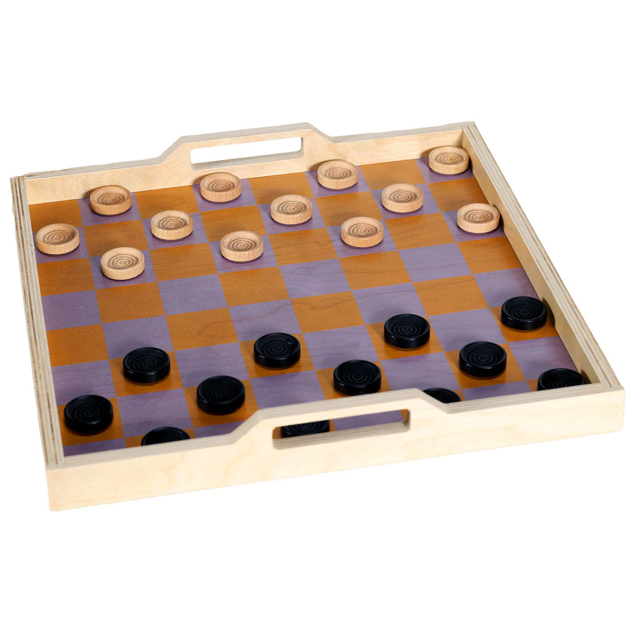 Wolfum Checker Tray Set