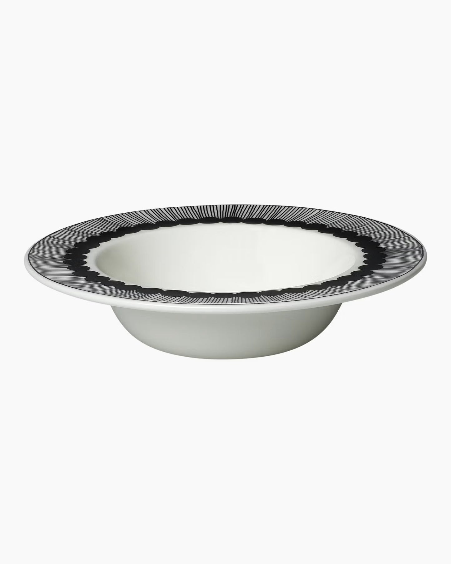 Marimekko Deep Plate Pasta Bowl Oiva/Slirtolapuutarha 20cm