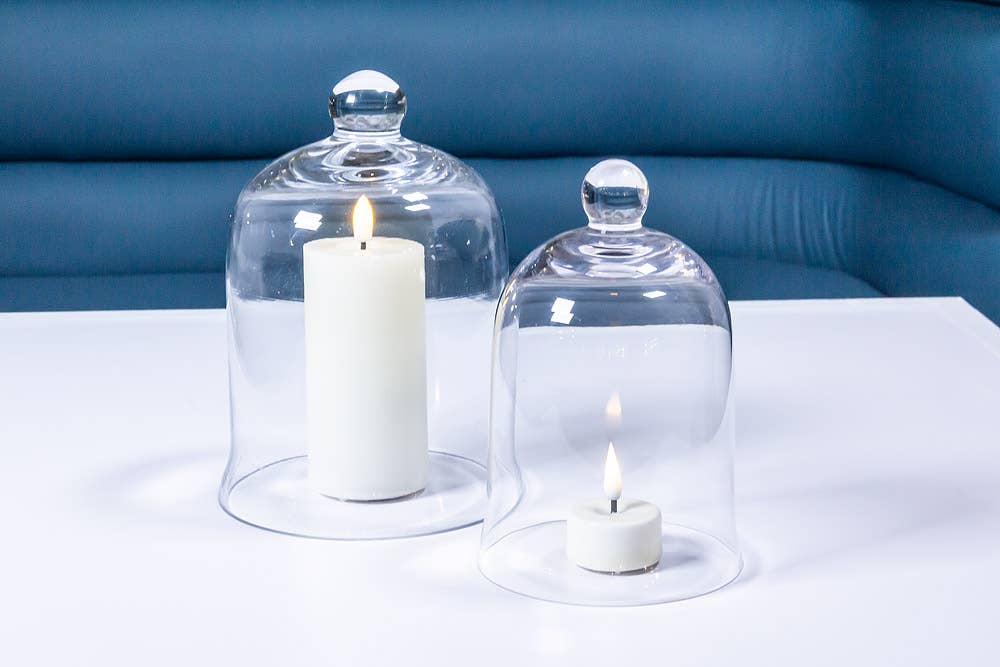 Medium Bell Shaped Cloche 7"H