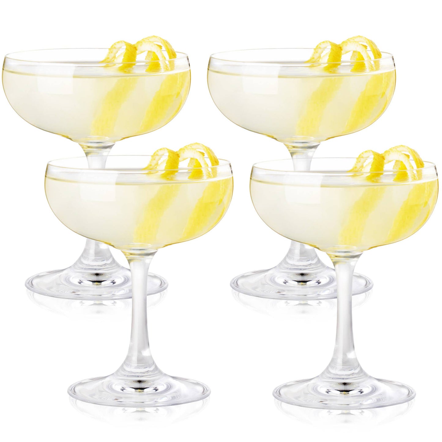 Coupe 7 oz Cocktail Glasses