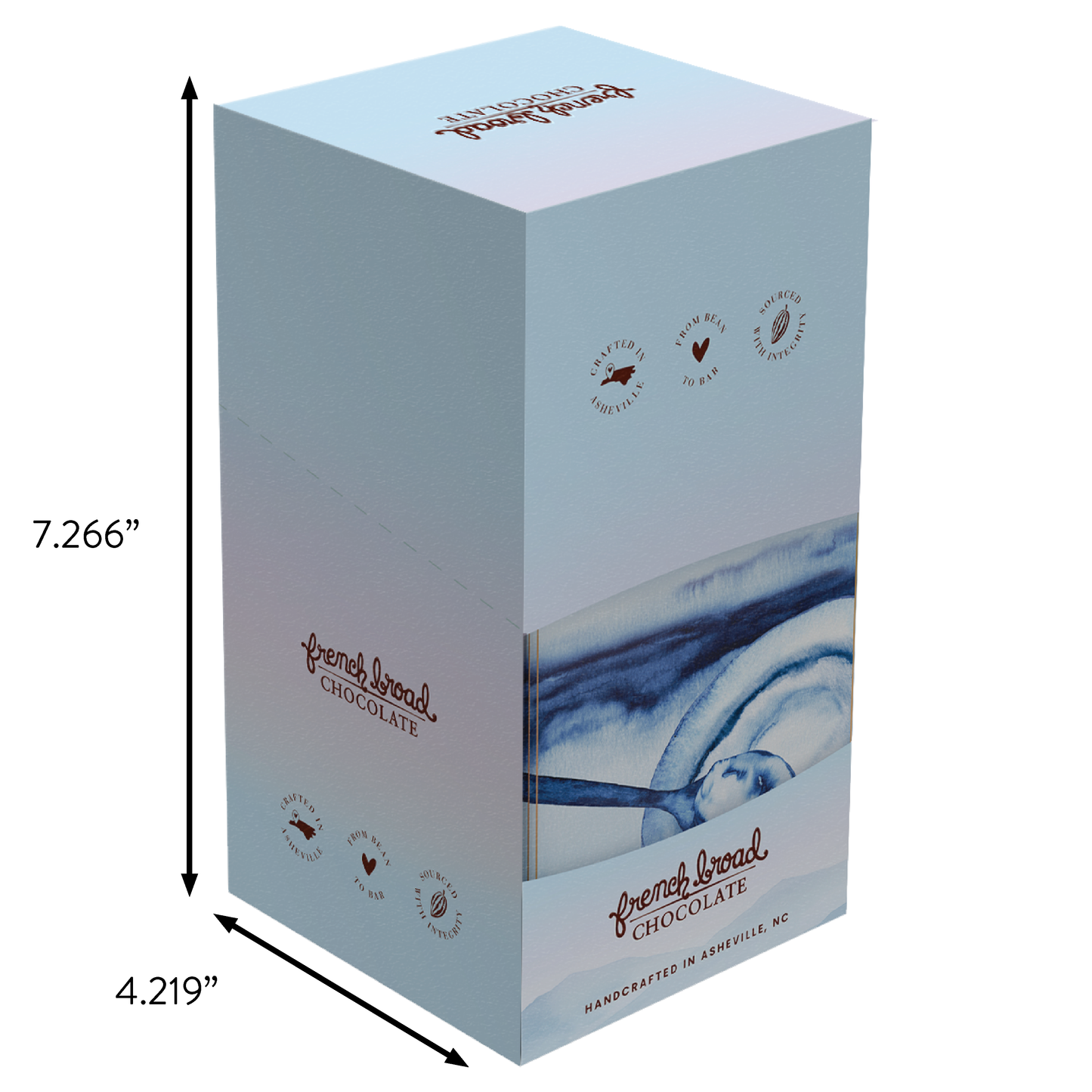 French Broad Nicaragua Chocolate Bar 70% - 60g