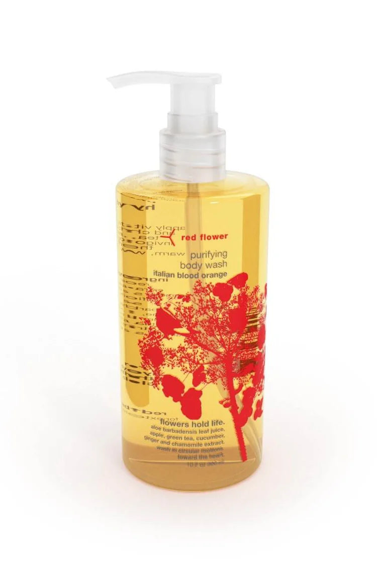 Red Flower Purifying Body Wash 10 oz