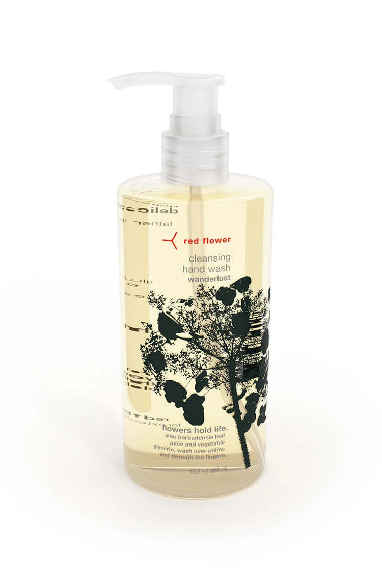 Red Flower Cleansing Hand Wash 10 oz