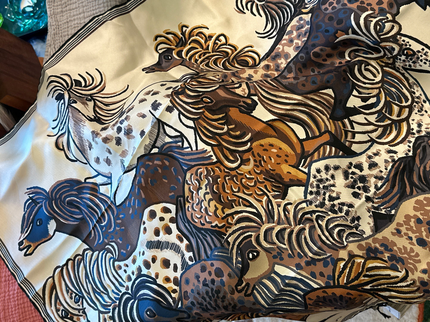 Inoui Editions Square Silk Scarf 70cm