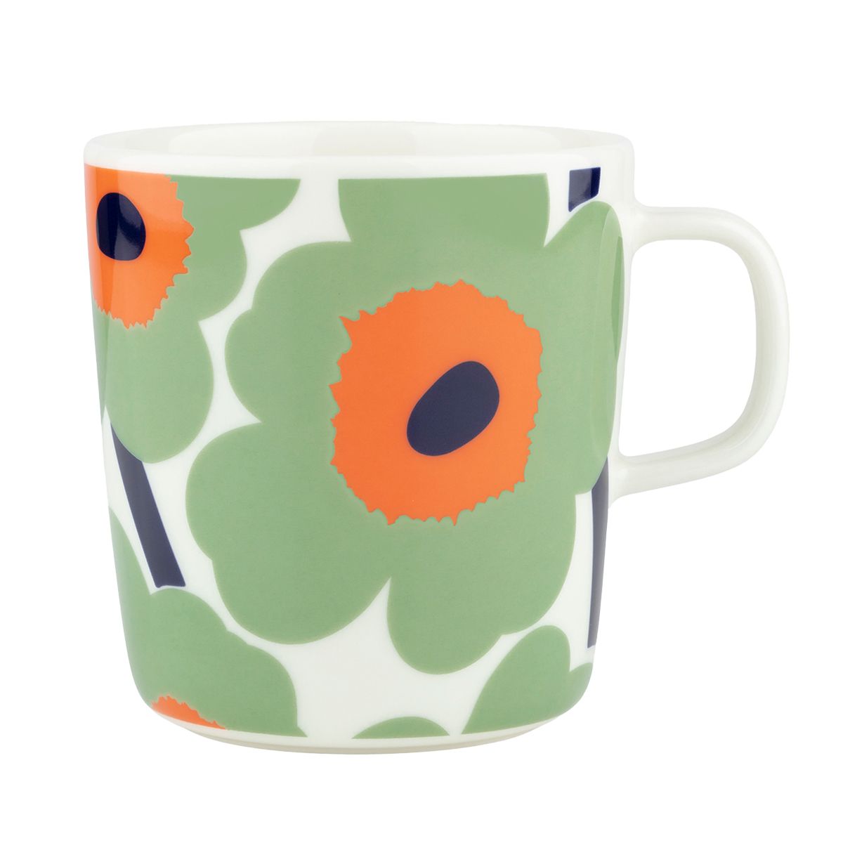 Marimekko Large Uniko Mug Sage Green 4DL