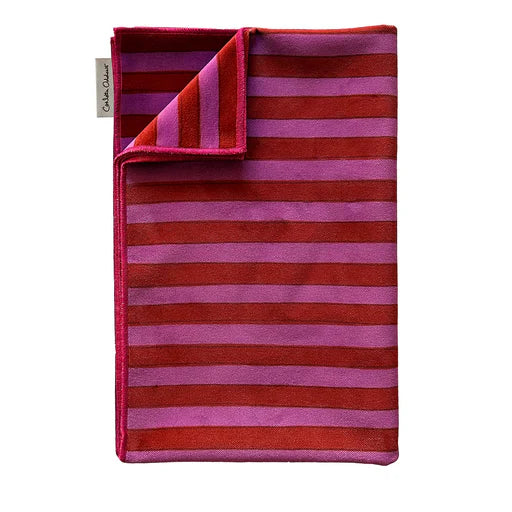 Carlotta Oddone Velvet Table Runner, 63" x 17.5"