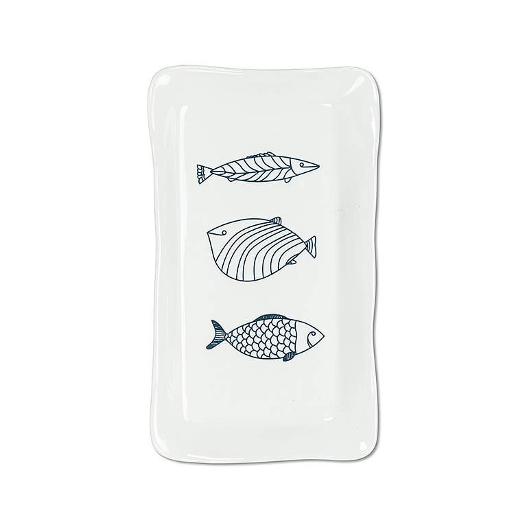 Large Rectangular Fish Plate
