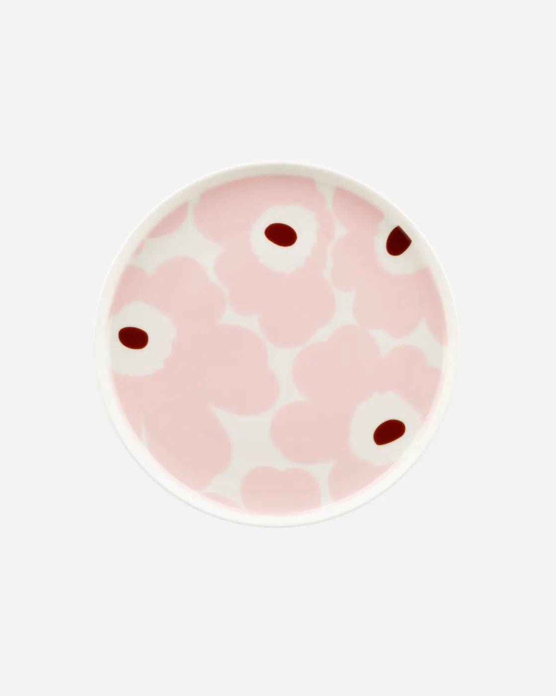 Marimekko Breakfast Plate Pink Unikko 8"