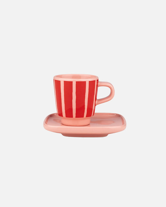 Marimekko Piccolo Espresso Cup and Saucer Set