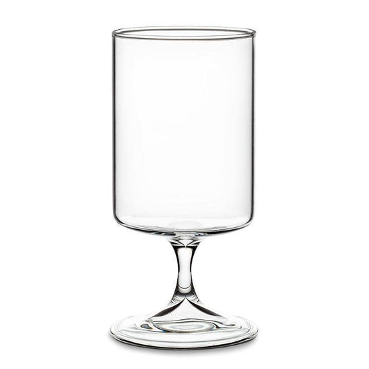 Short Stemmed Clear Glass-Clear 6"H (12oz)