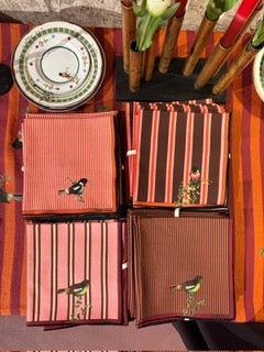 Carlotta Oddone Linen Printed Napkins