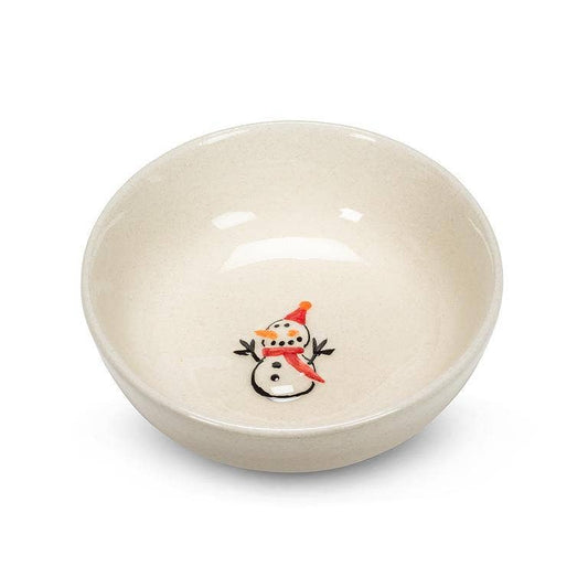 Mini Bowl with Snowman 3"D