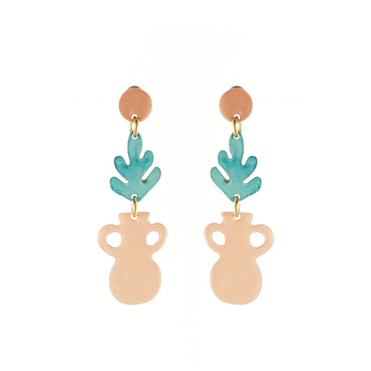 Sibilia Terrazo Vase Earrings