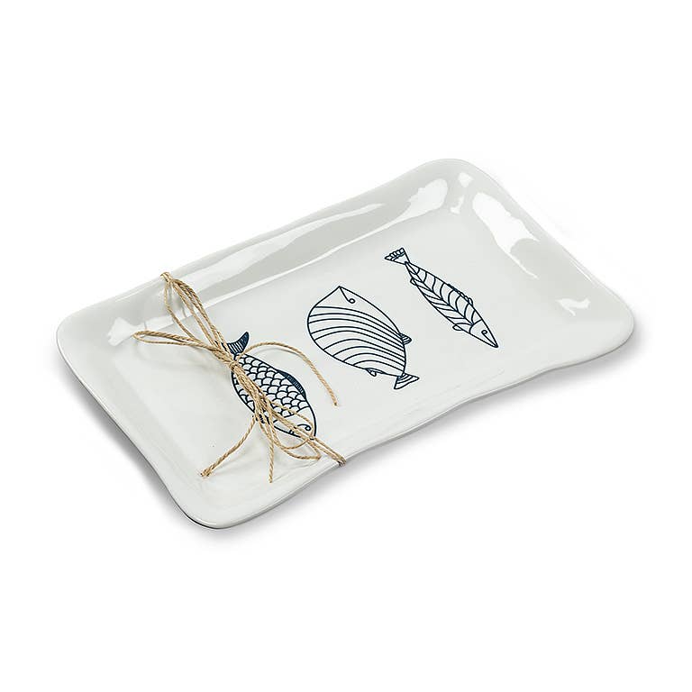 Large Rectangular Fish Plate