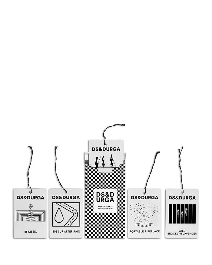 DS & Durga Road Trip Hits Auto Air Freshener Set of 5 Scents