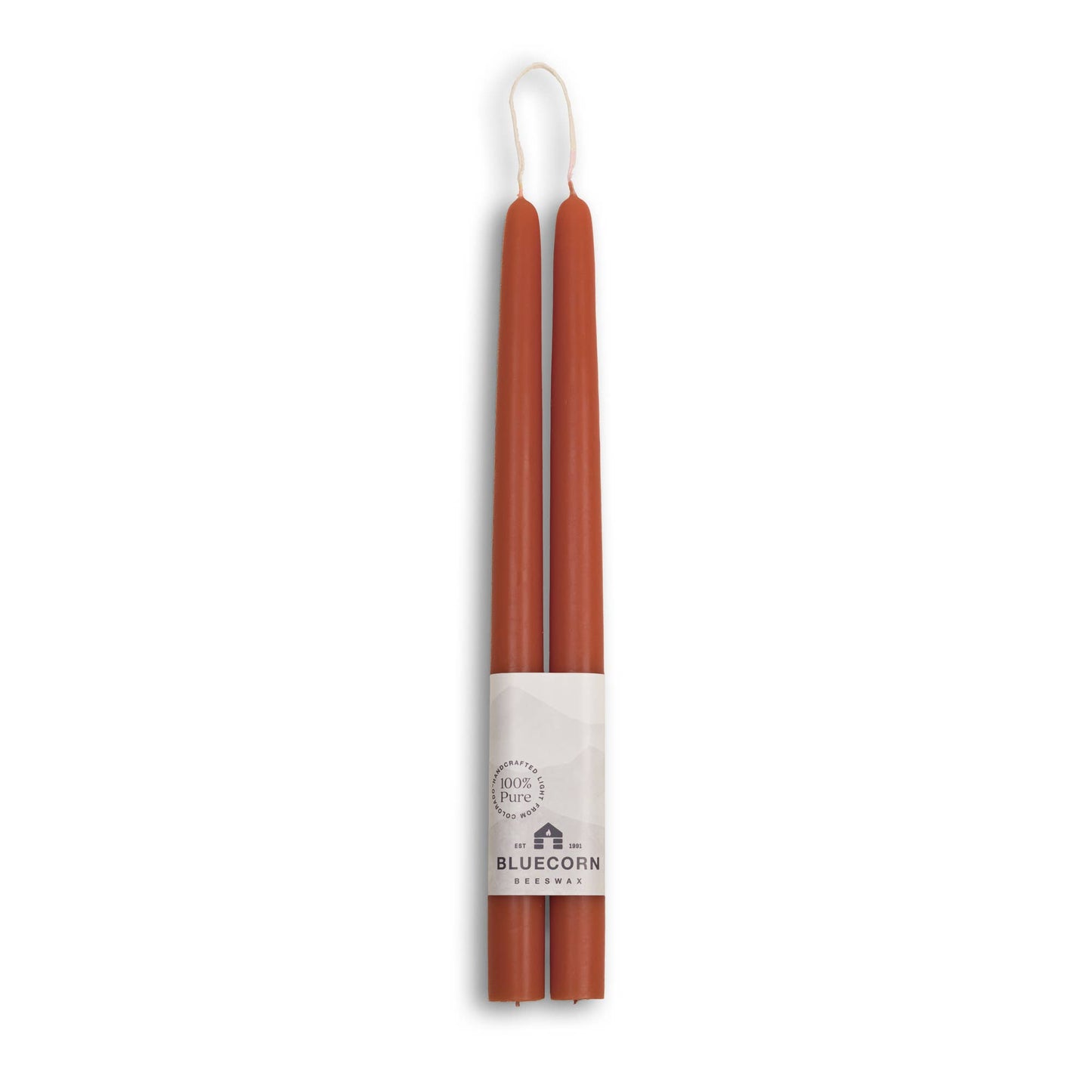 Beeswax Taper Candles Bluecorn