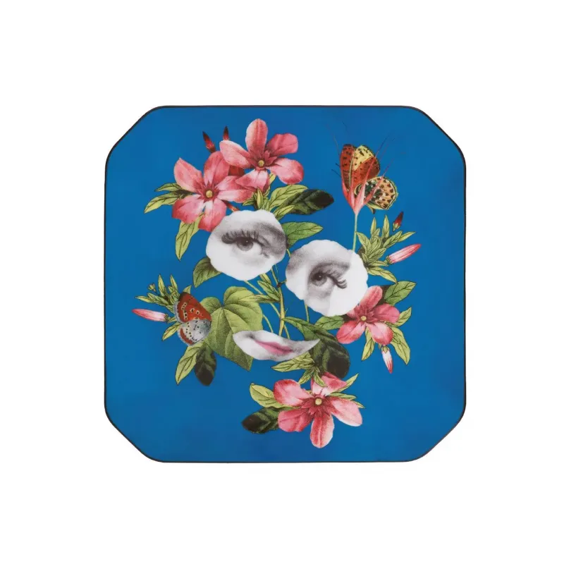 Christian La Croix Porcelain Fête Vos Jeux Set 4 Dessert Plates by Vista Alegre