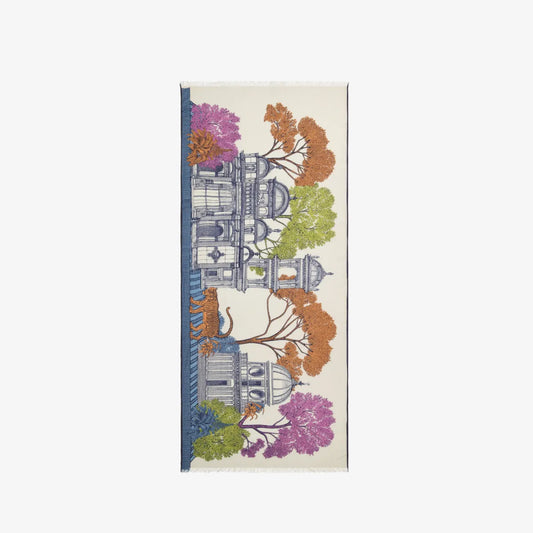 Inoui Editions Wool Mirage Scarf Multicolor Tiger