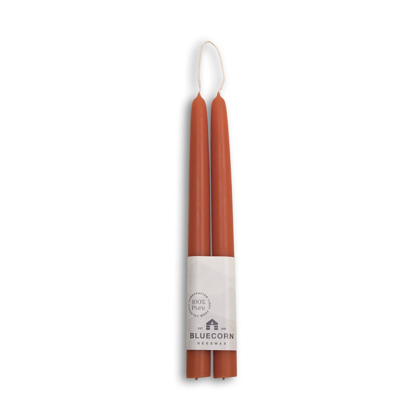 Beeswax Taper Candles Bluecorn