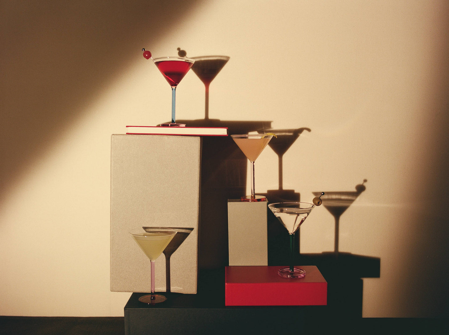 Piano Cocktail Glasses Set of 2, Birdland