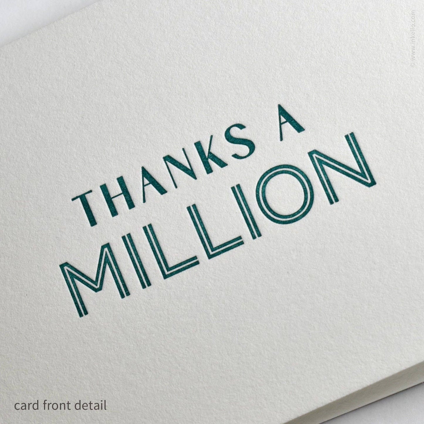 Thanks a Million Card