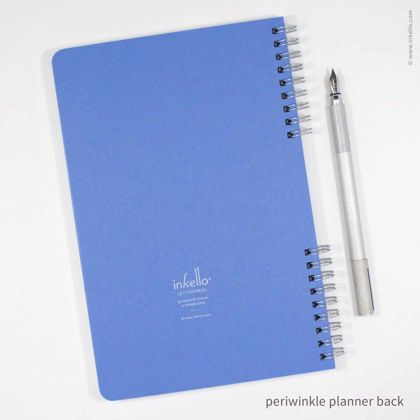 Big Burst Weekly Planner with Periwinkle Cover + Silver Ink