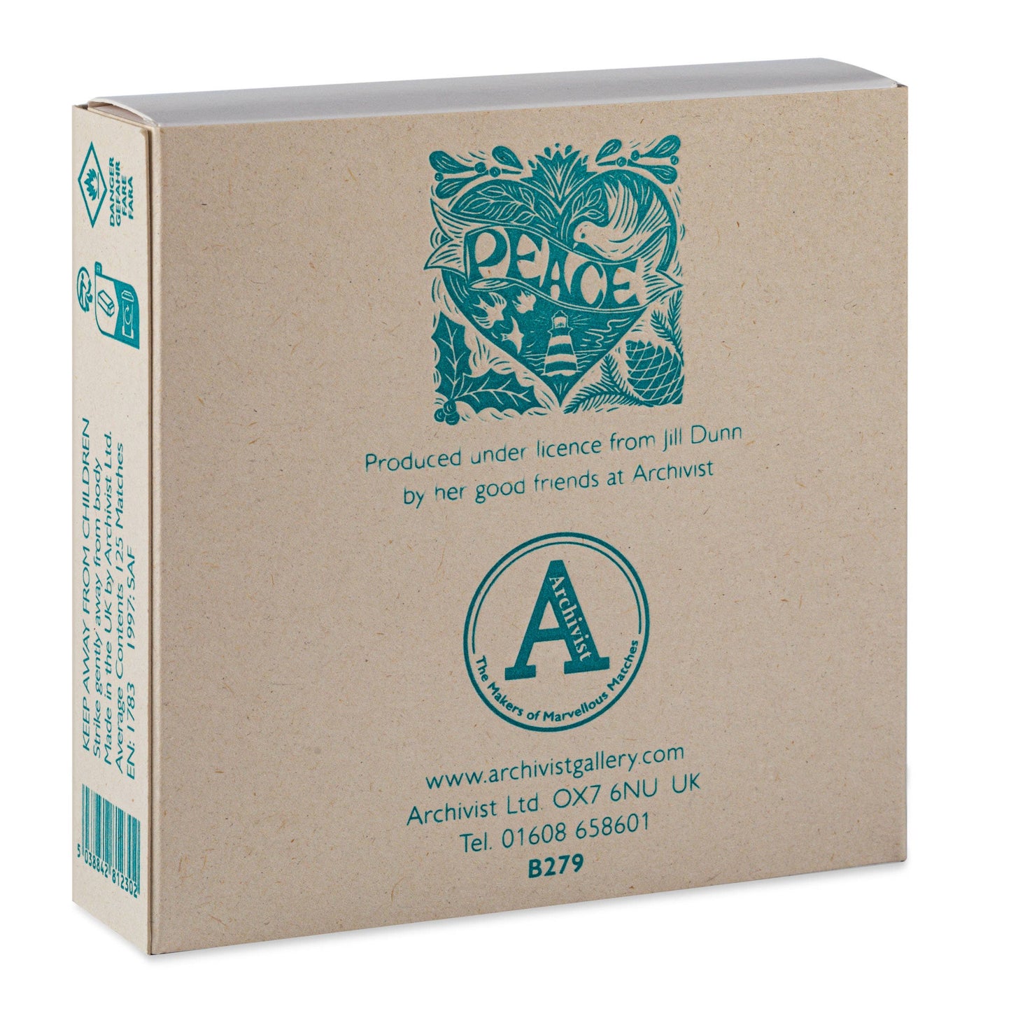 Peace | Square - Christmas Safety Matches🎄