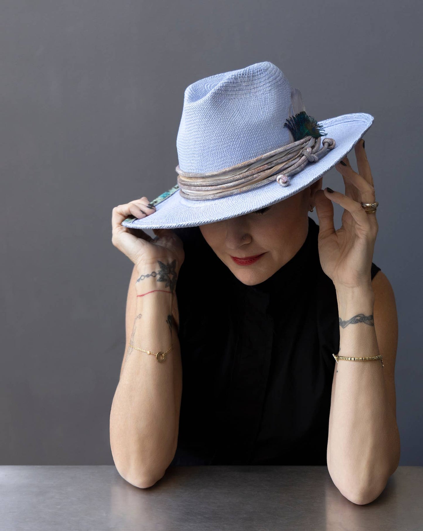 Mel - Panama Flange Brim Fedora