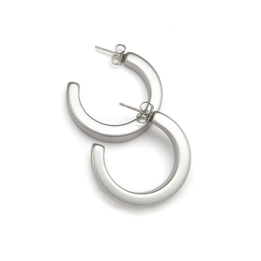 PONO Fia Barile Earring Silver