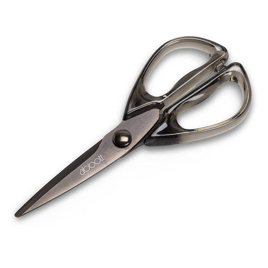 Lucite Handled Scissors Black 8"L