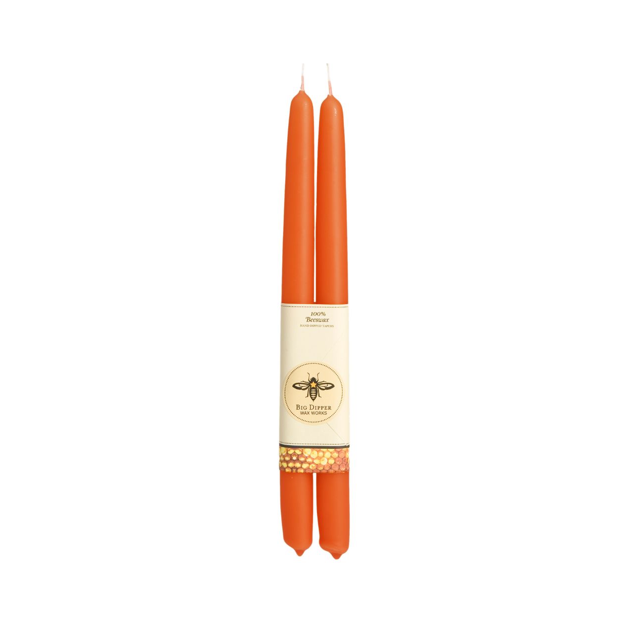 100% Pure Beeswax Tapers Big Dipper