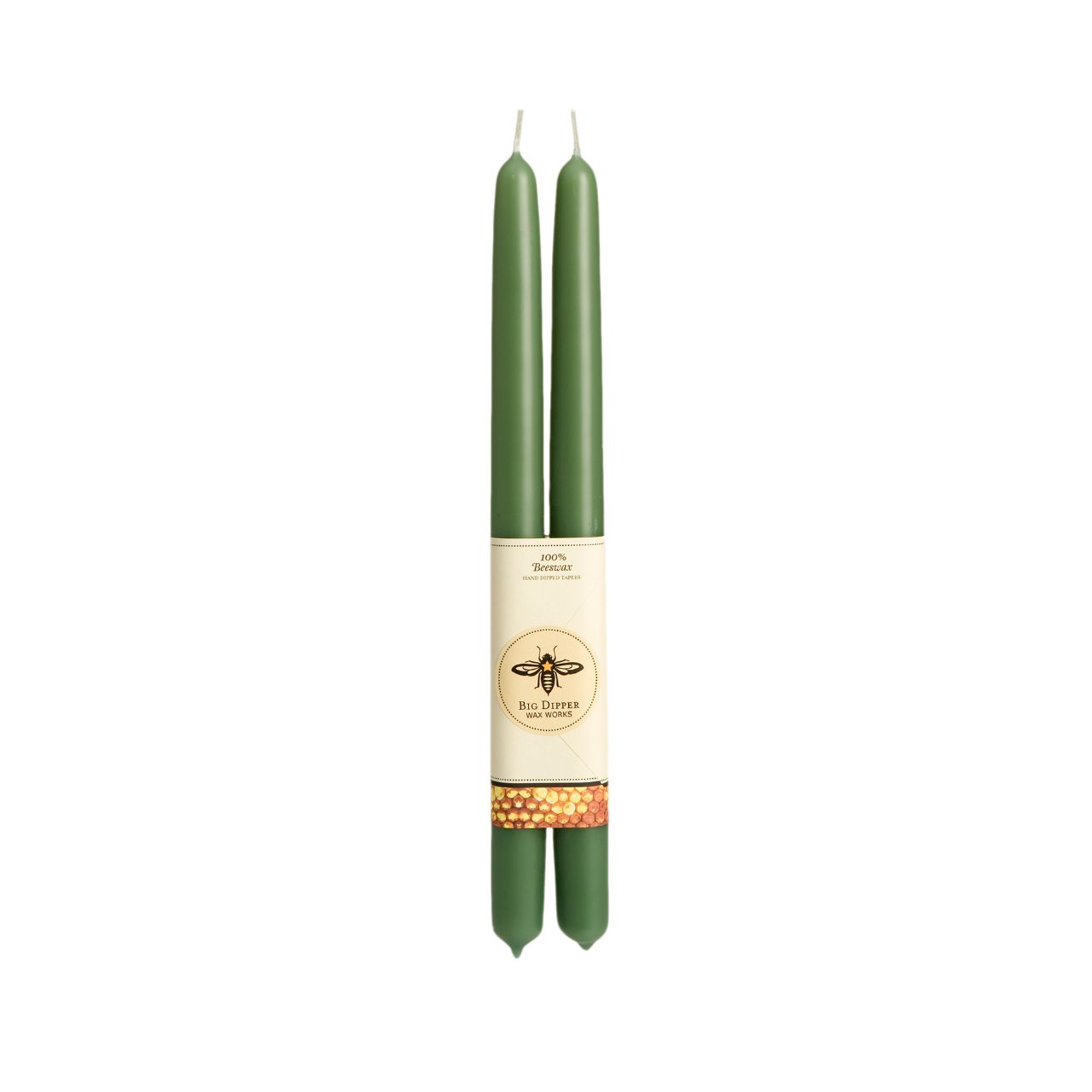 100% Pure Beeswax Tapers Big Dipper