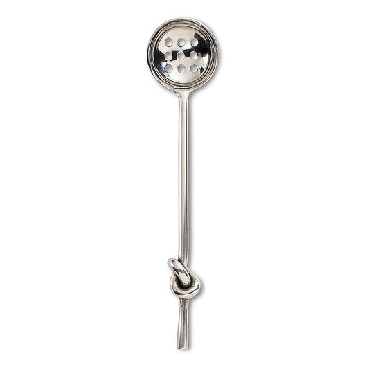 Knot Handle Olive Spoon 7"L