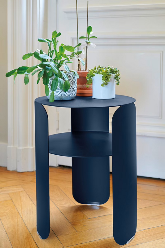 FERMOB BeBop Side Table with Shelf 14"