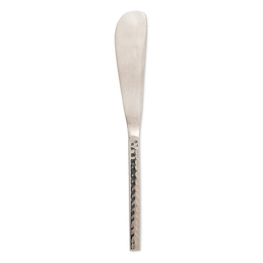 Silver Hammered Spreader 6.5"L