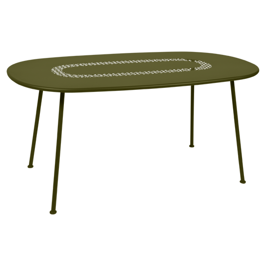 Fermob Lorette Oval Table 63" x 35" x 29"H