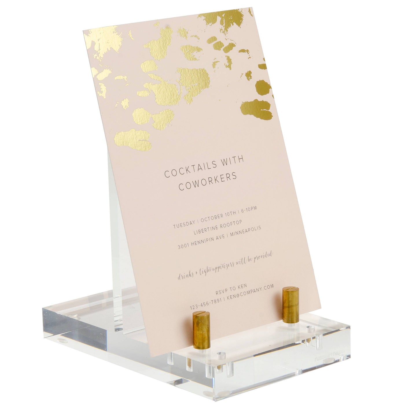 Acrylic Display Easel