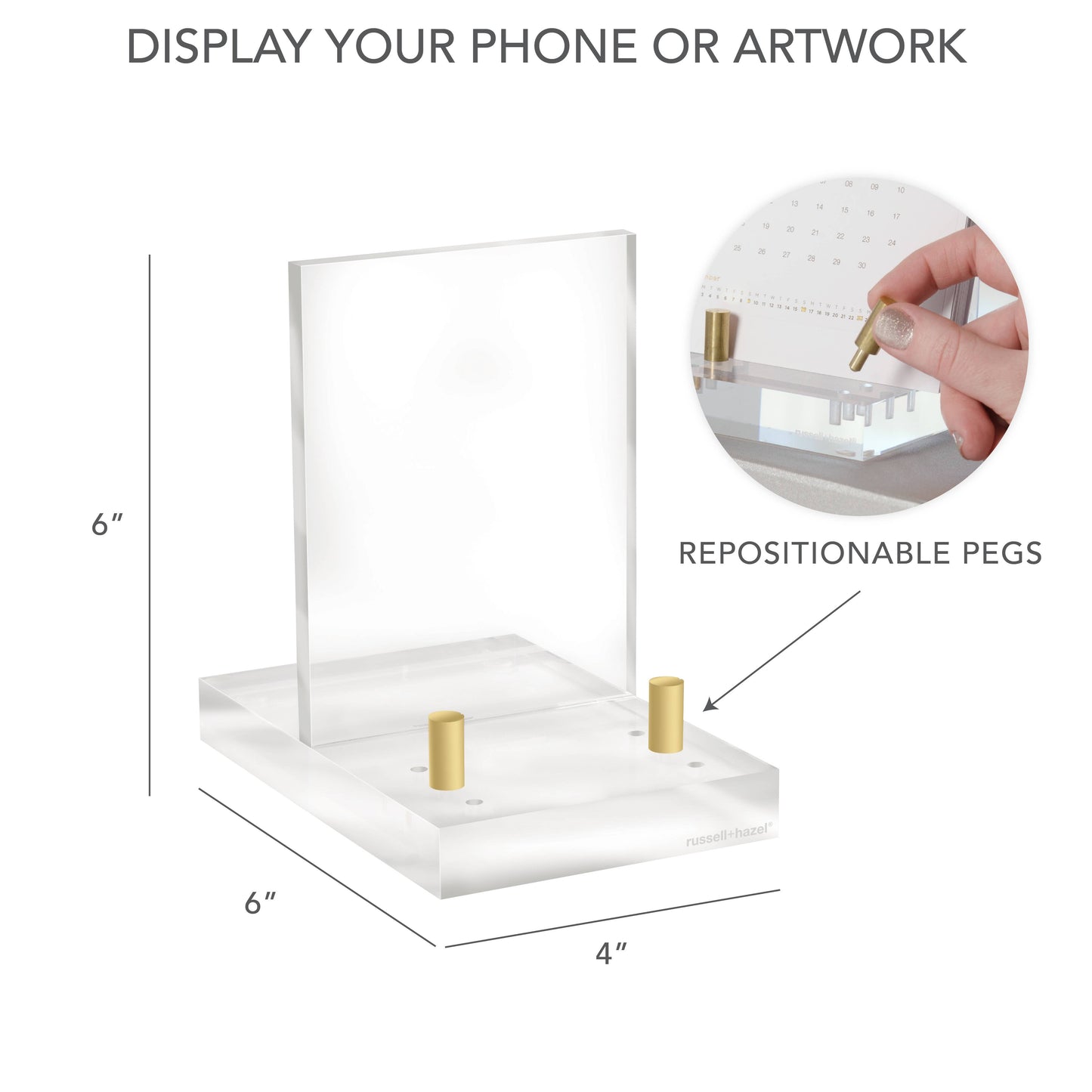 Acrylic Display Easel