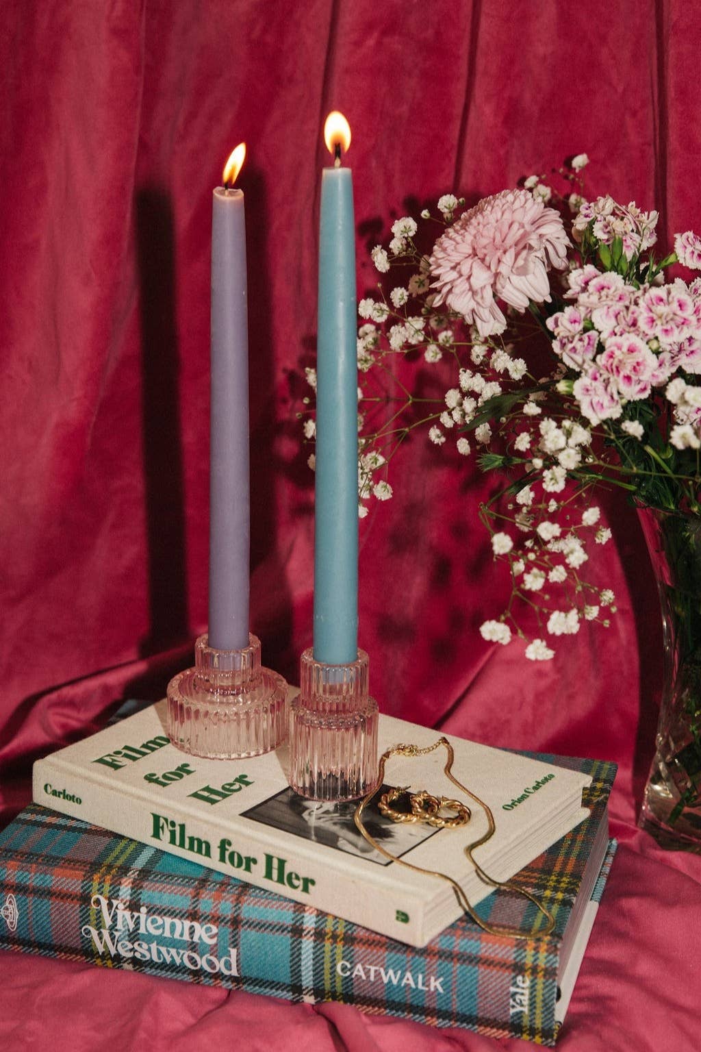 Beeswax Taper Candles Bluecorn
