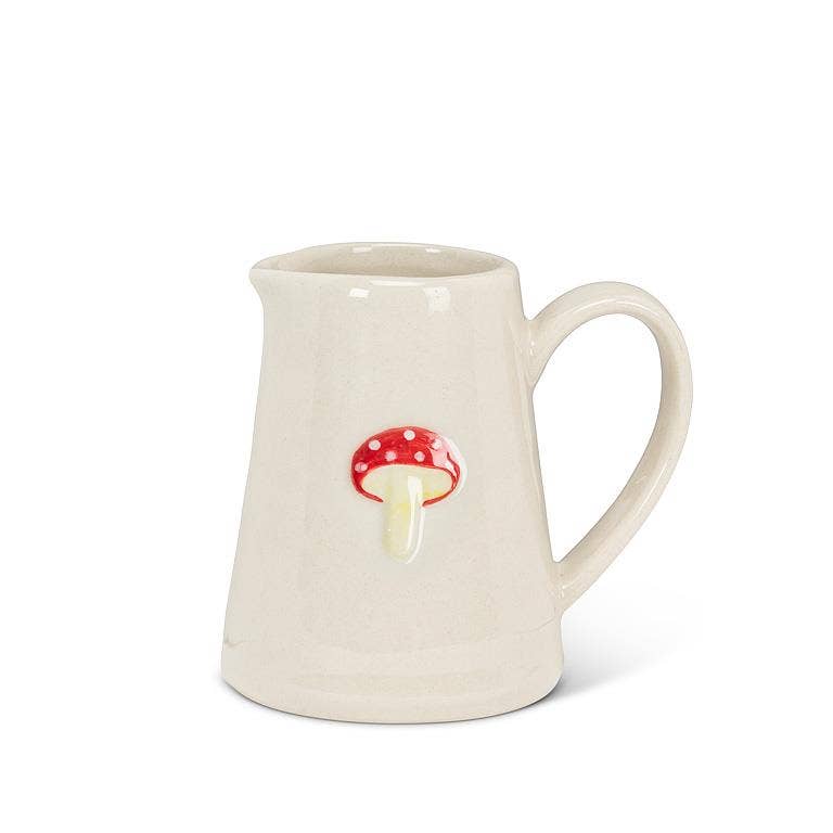Mushroom Mini Pitcher 3"H (5oz)