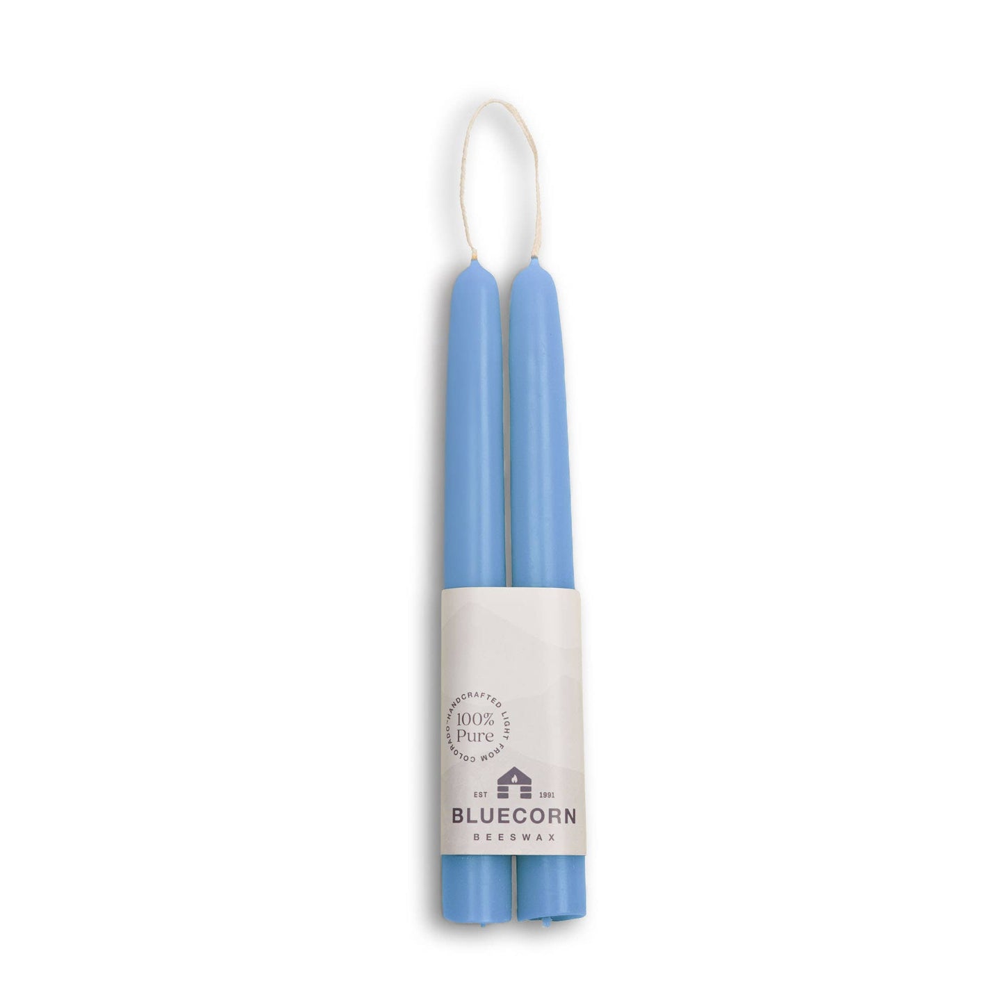 Beeswax Taper Candles Bluecorn